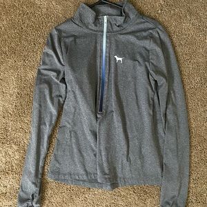 PINK Blue ombré 1/4 zip